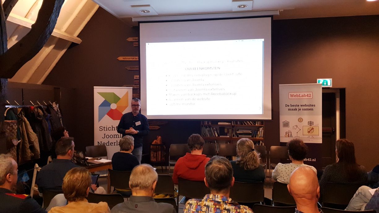 Presentatie bij Joostock